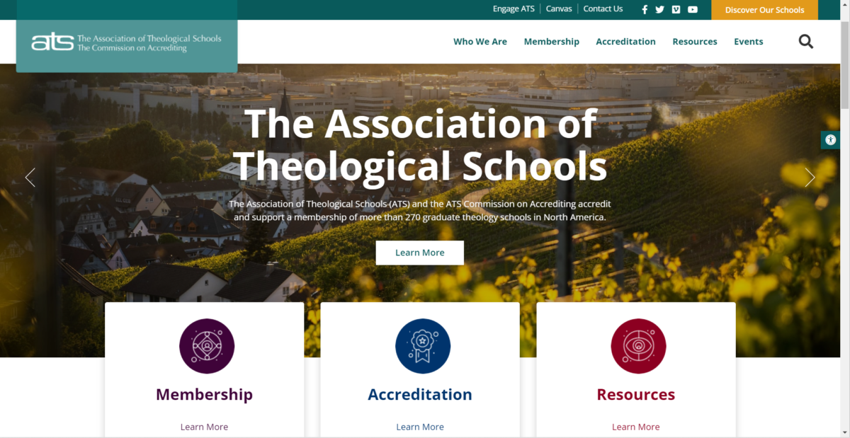 You are currently viewing The Association of Theological Schools and The Commission on Accrediting